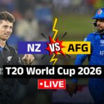 NZ vs AFG T20 World Cup 2026 LIVE Cricket Score: Gulbadin hits 50, Sediq falls in gripping contest