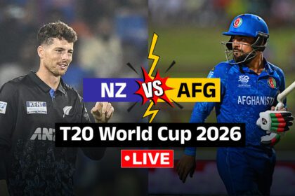 NZ vs AFG T20 World Cup 2026 LIVE Cricket Score: Gulbadin hits 50, Sediq falls in gripping contest