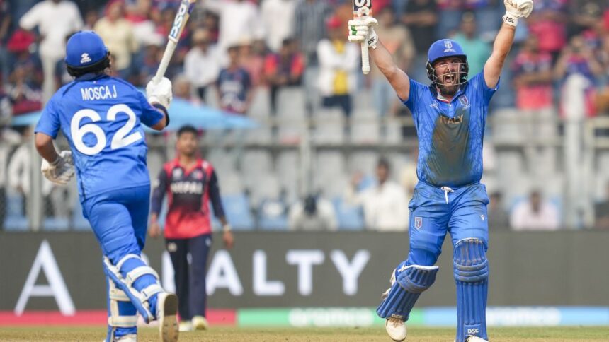 Italy coach wants front-page coverage in newspapers back home after historic win over Nepal