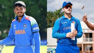 IND vs AFG, U19 World Cup live cricket score: India look for early wickets after losing toss