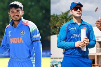 IND vs AFG, U19 World Cup live cricket score: India look for early wickets after losing toss