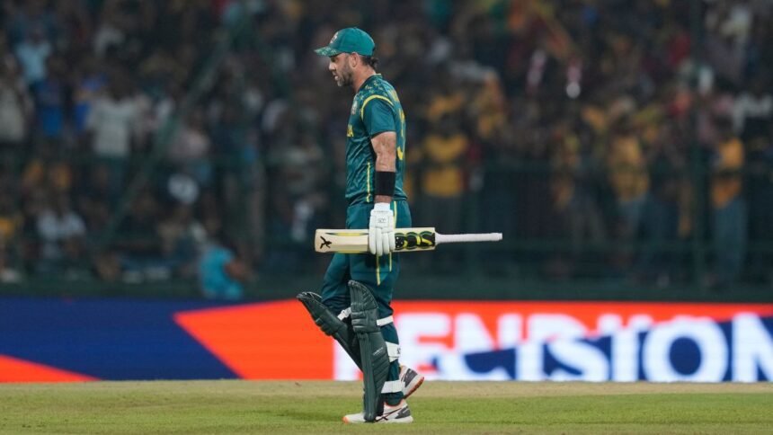 'His career is coming to an end': Ricky Ponting feels Glenn Maxwell has played his last World Cup