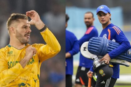 Aiden Markram prepares to bowl vs Abhishek Sharma in powerplay, South Africa train accordingly