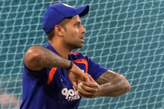 Suryakumar Yadav imitates Usman Tariq as India prepare for unkown challenge for T20 World Cup clash