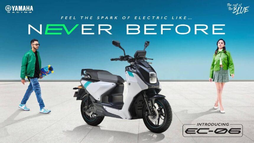 Yamaha enters EV market: EC-06 electric scooter launched in India at Rs 1.68 lakh