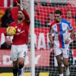 Bruno Fernandes joins Wayne Rooney and Ryan Giggs in legendary list after win against Crystal Palace