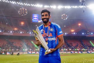 Jasprit Bumrah, unlikely to play T20Is until ODI World Cup 2027, jumps in ICC T20I rankings