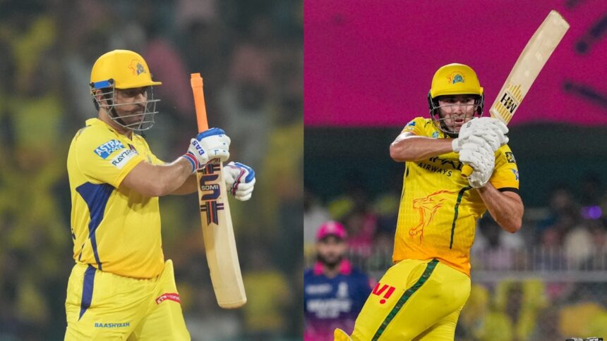 MS Dhoni's record broken! CSK's Jamie Overton shatters CSK legend's feat during IPL 2026 clash vs RR