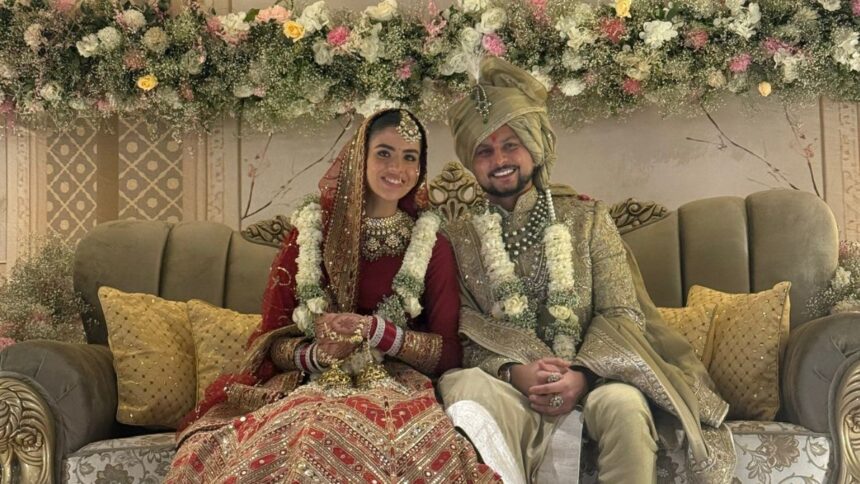 Kuldeep Yadav gets married to girlfriend Vanshika Singh in Mussoorie, Chahal shares pics