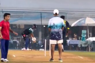 Rishabh Pant trains under Yuvraj Singh in Mumbai, bats with slight different technique | WATCH