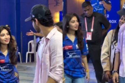 Sara Arjun-Ishaan Khatter's video outside Wankhede grabs attention after ad buzz | Watch