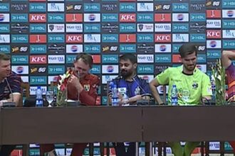 Warner slams Shaheen, Labuschagne during PSL press conference, says 'we got school kids here'