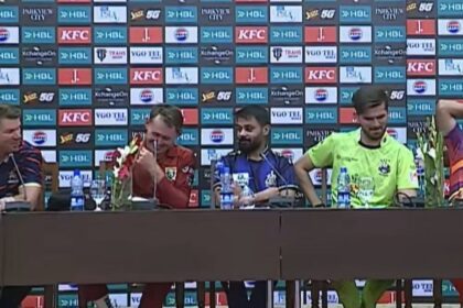 Warner slams Shaheen, Labuschagne during PSL press conference, says 'we got school kids here'