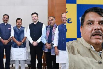 AAP sends petition to Rajya Sabha Chair to terminate 7 MPs who moved to BJP