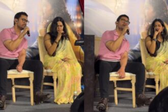 Aamir Khan surprises fans by singing Ek Din title track with Meghna Mishra at Ek din mehfil | Watch