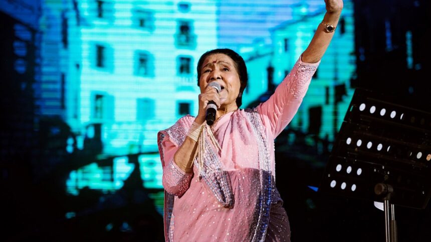 Asha Bhosle dies: What were the legendary singer's first and last songs?