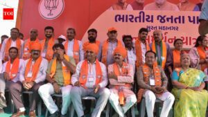 Gujarat civic polls: BJP sweeps all 15 corporations, crosses 50% vote share across the board