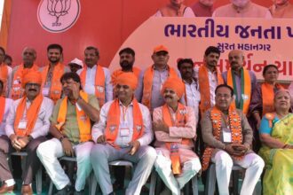 Gujarat civic polls: BJP sweeps all 15 corporations, crosses 50% vote share across the board
