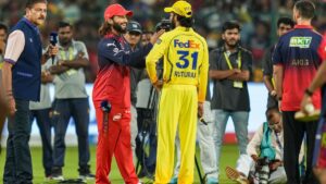 CSK complains to BCCI against RCB, says 'Dosa, Idli' track in Bengaluru not in good taste