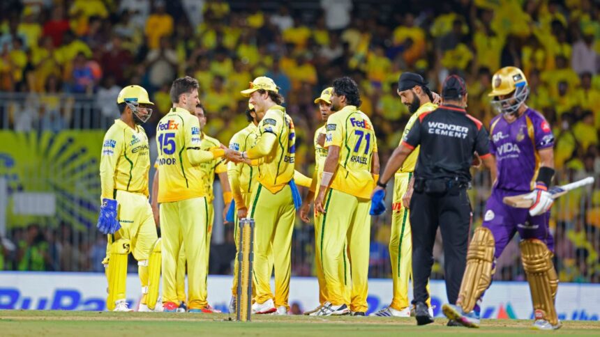 CSK's old-school spin dominance does the trick vs Kolkata in bottom-of-the-table clash
