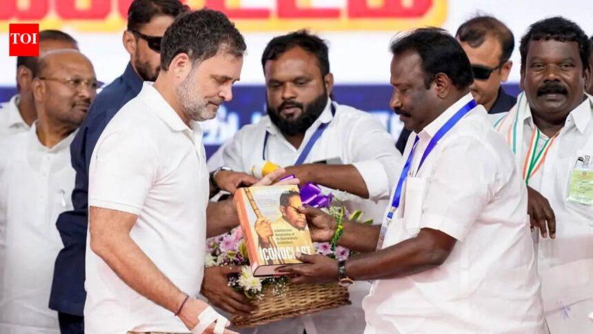 'Not a routine action': Congress says Tamil Nadu chief 'confined' under pretext of IT 'search' ahead of poll rally