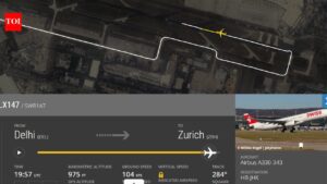 Engine fire on SWISS Delhi-Zurich flight during take off roll; aircraft evacuated on runway