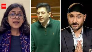 Evening news wrap: Raghav Chadha, 6 other MPs in RS join BJP; AAP cries foul, and more