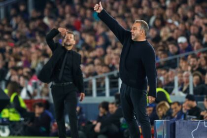 Hansi Flick slams referee decisions after Atletico Madrid thump Barcelona in CL meeting