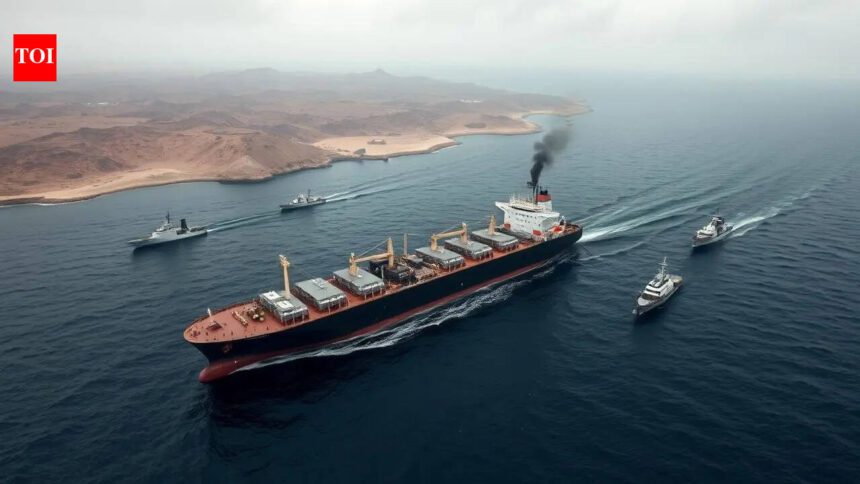 10th Indian ship crosses Strait amid firing by Iranian gunboats