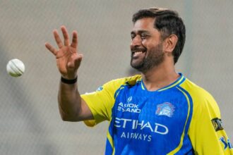 Is MS Dhoni playing today's IPL match for CSK against DC at MA Chidambaram Stadium?