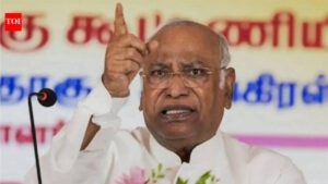 'Modi ji what are you scared of?' Kharge targets PM over Trump's 'hellhole' remark