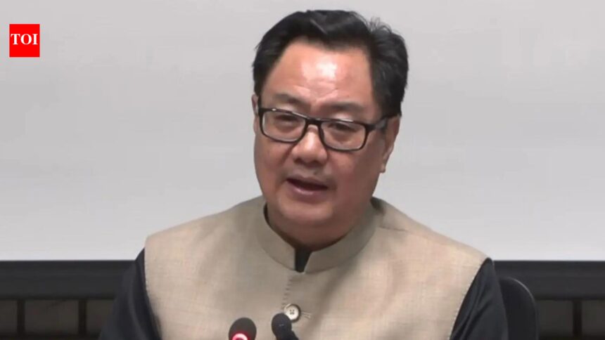'Good bye tukde-tukde INDI alliance': Kiren Rijiju on Raghav Chadha, 6 AAP MPs joining BJP