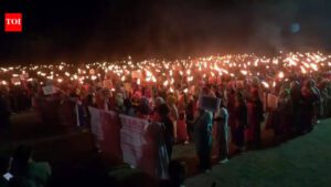 Manipur unrest: Protesters clash with police during march to CM's house