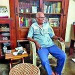 Nandalal Bose's 88-yr-old grandson finally makes it after 2nd attempt