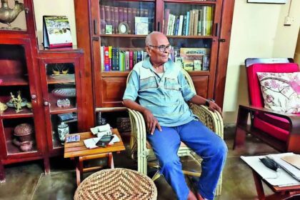 Nandalal Bose's 88-yr-old grandson finally makes it after 2nd attempt