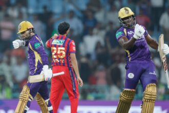 Sunil Narine bails KKR out in Super Over, Rinku stars as Knight Riders off from bottom of standings