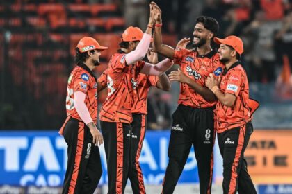 Praful Hinge achieves never-before-seen record on IPL debut after rocking RR in Hyderabad