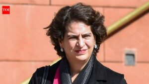 Defeat of bill victory for nation: Priyanka Gandhi
