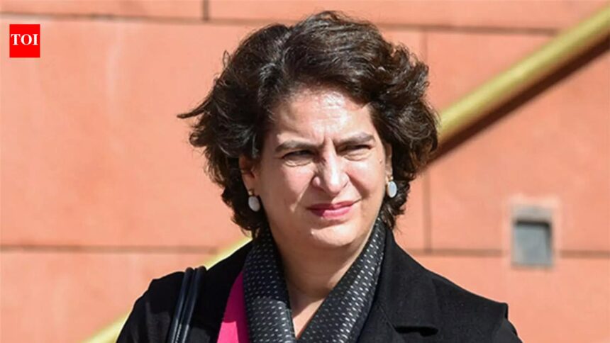 Defeat of bill victory for nation: Priyanka Gandhi