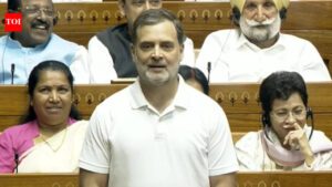 ‘Centre trying to bypass OBCs and Dalits’: Rahul Gandhi slams centre over delimitation bill in Lok Sabha - top quotes