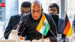 In Berlin, Rajnath beckons German industry to 'co-create, co-develop, co-innovate in India'