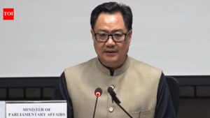 'Shouldn't be considered failure of govt ...' Rijiju on women's reservation bill not clearing LS