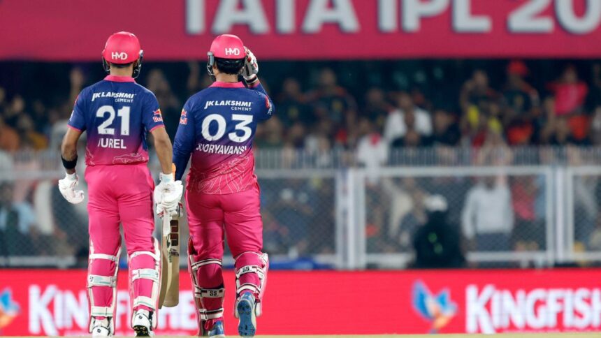 Sooryavanshi, Jurel dominate RCB bowlers, Rajasthan Royals pick comfortable win in Guwahati