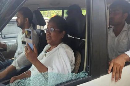 TMC MP Mitali Bag’s car vandalised, windshield smashed; party blames BJP, alleges 'attempt on her life'