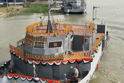 Titagarh Naval Systems launches fourth Navy Diving Craft