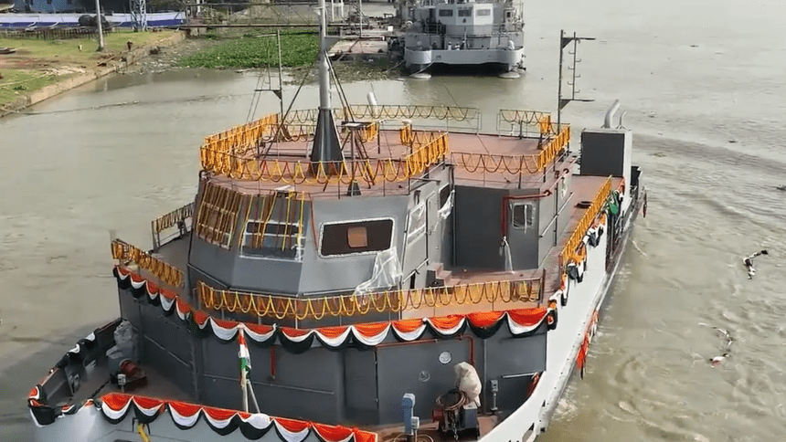 Titagarh Naval Systems launches fourth Navy Diving Craft