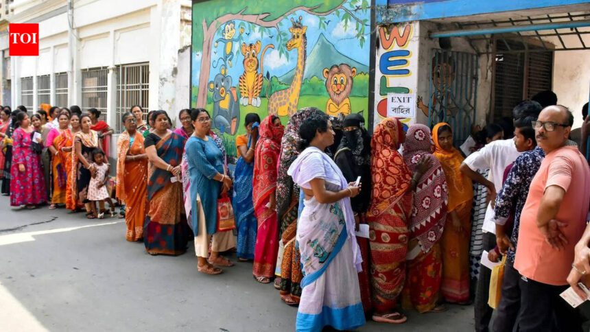 Repolling in 15 West Bengal booths after EVM tampering claims - full list