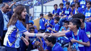 20,000 children attend Mumbai Indians' annual ESA game, Nita Ambani calls it 'cherished day for all'