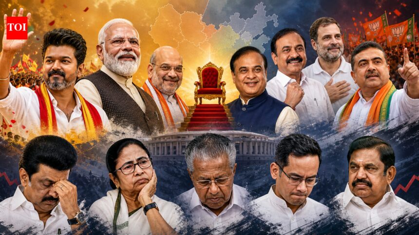 Assembly election results 2026: Vijay wave, Bengal breakthrough, Kerala reset - 10 takeaways