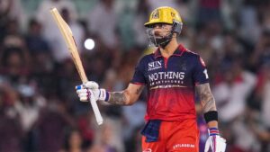 'Absolutely class': Aaron Finch hails Virat Kohli after his exceptional ton against KKR